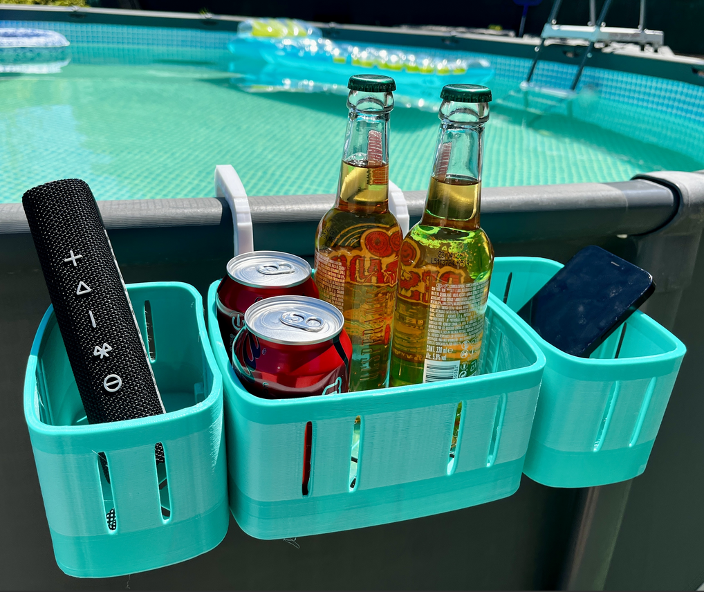 Держатель для напитков в бассейне Синий (0053) - фото 2 Держатель для напитков в бассейне Синий (0053) - фото 2
