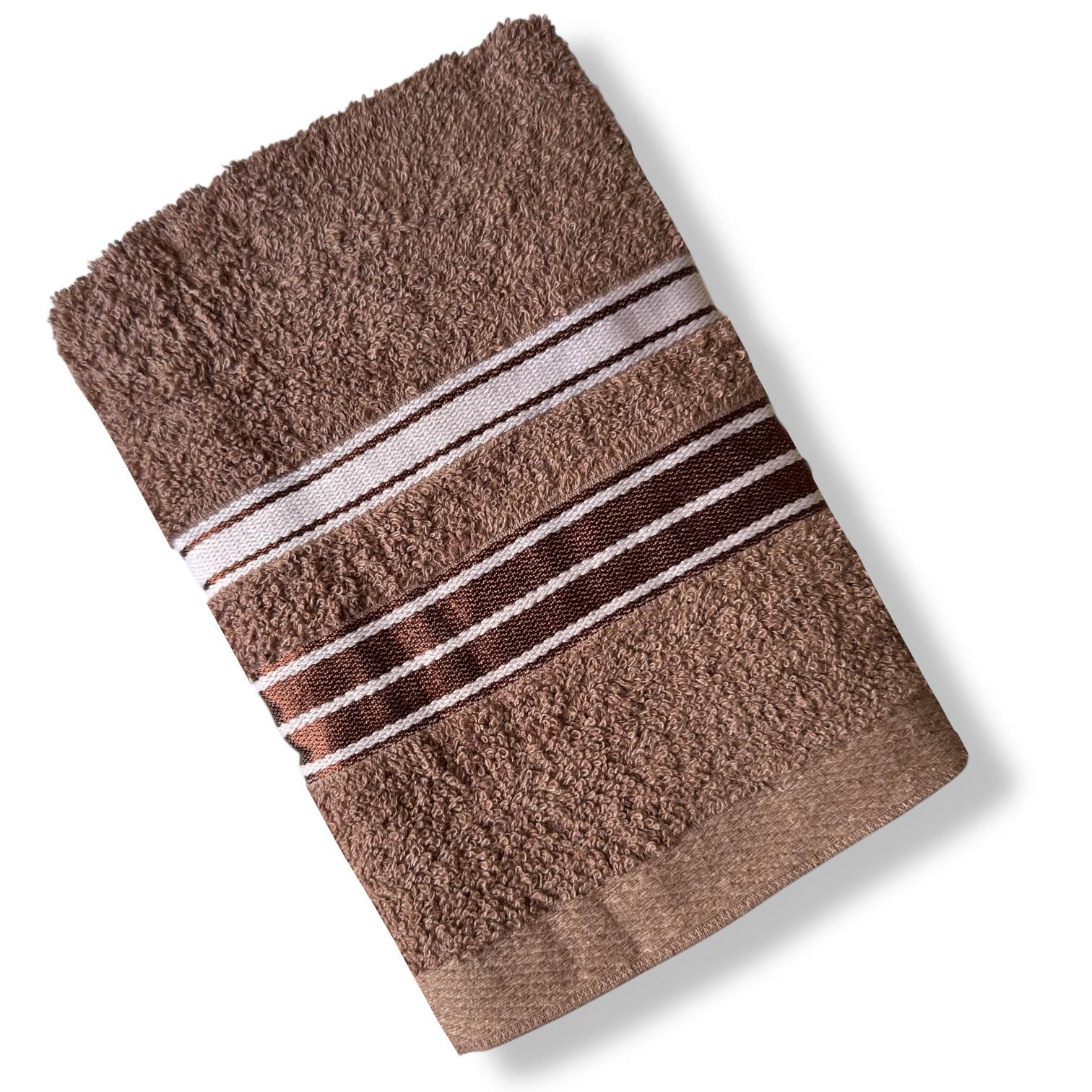 Рушник махровий Koloco 50x100 см Мокко (550-92-2) - фото 1 Рушник махровий Koloco 50x100 см Мокко (550-92-2) - фото 1