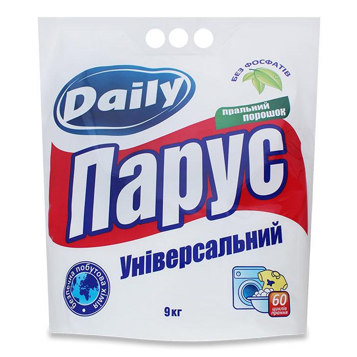 Стиральный порошок универсальный Парус Daily 9 кг (4820017661867)