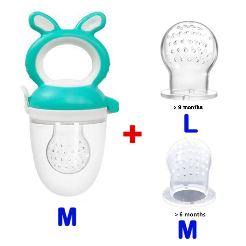 Ніблер силіконовий з трьома насадками 404 Бірюзовий (1792765144)