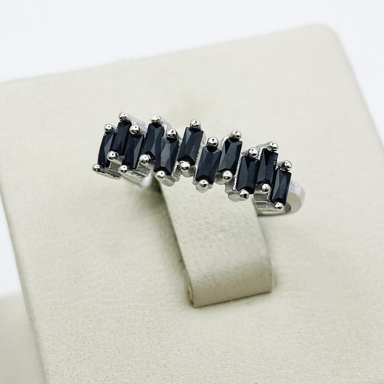 Кольцо серебряное Дорожка с кубическим цирконием р. 16,5 1,8 г (1932005344)