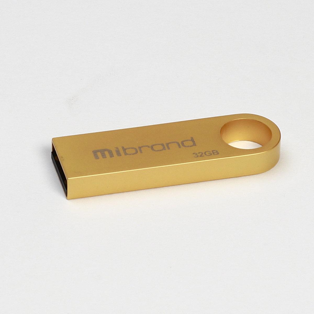 Флеш-память для ноутбука Flash Mibrand USB 2.0 Puma 32Gb Gold (MI2.0/PU32U1G)