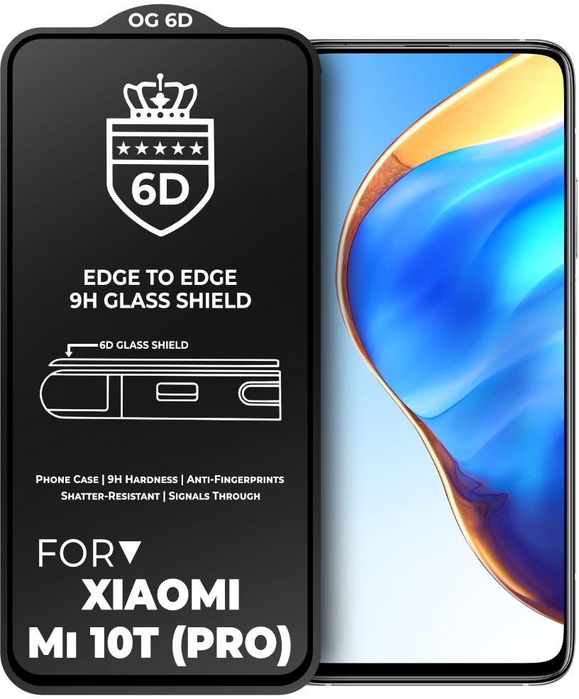 Защитное стекло 6D OG Crown Xiaomi Mi 10T Pro Black (19049) Защитное стекло 6D OG Crown Xiaomi Mi 10T Pro Black (19049)