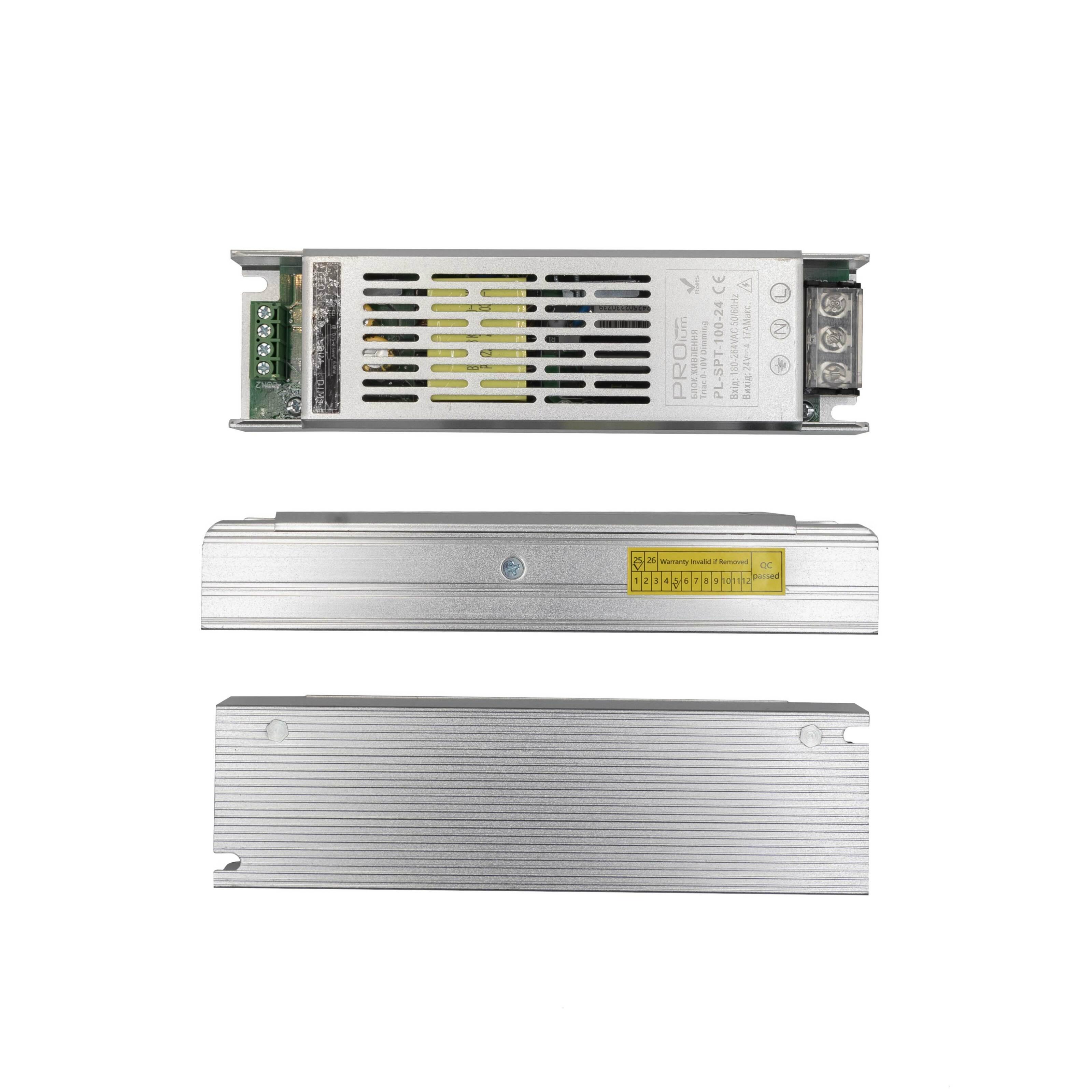 Блок питания PROLUM SLIM 2в1 Series Spt Pro Triac/0-10V 100W DC24V IP20 4,17А (252006)