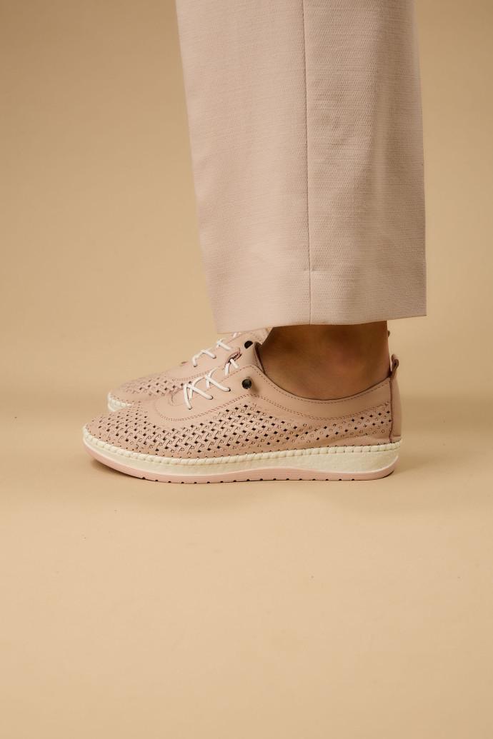 Мокасины женские LONZA кожаные р. 36 Розовый (184861) - фото 3 Мокасины женские LONZA кожаные р. 36 Розовый (184861) - фото 3