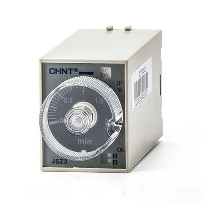 Реле часу CHINT JSZ3A-B 0,1-1/10/60 с./6 хв. AC220V (294321)