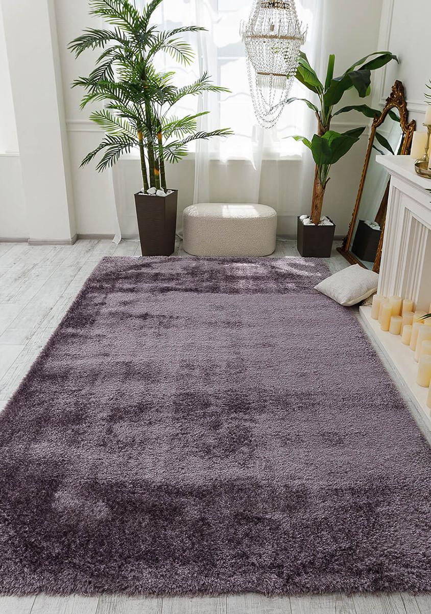 Ковер с высоким ворсом Puffy 4b S001a 200x290 см Lilac (48682029)