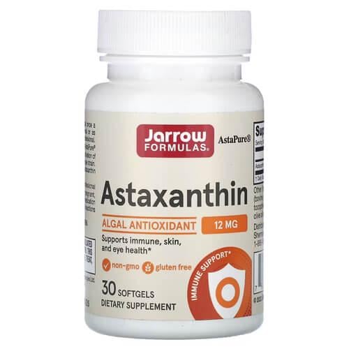Астаксантин Jarrow Formulas Astaxanthin 12 мг 30 жидких капс. (JRW-20041)