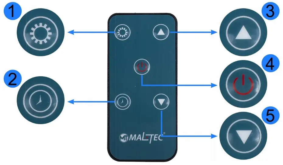 Конвектор электрический Maltec Eco CH7000DWB с Wi-Fi и пультом 2000 Вт до 24 кв.м Белый (TR-CH7000W) - фото 6