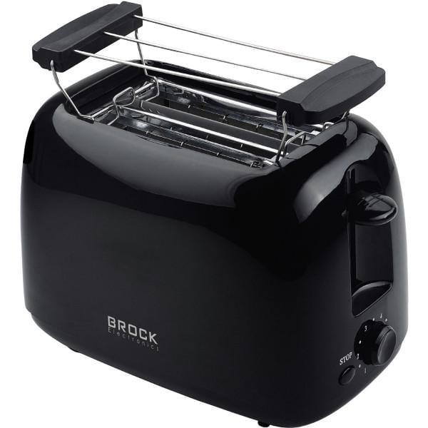 Тостер Brock BT 1009 BK 750W Черный (21264781) - фото 1