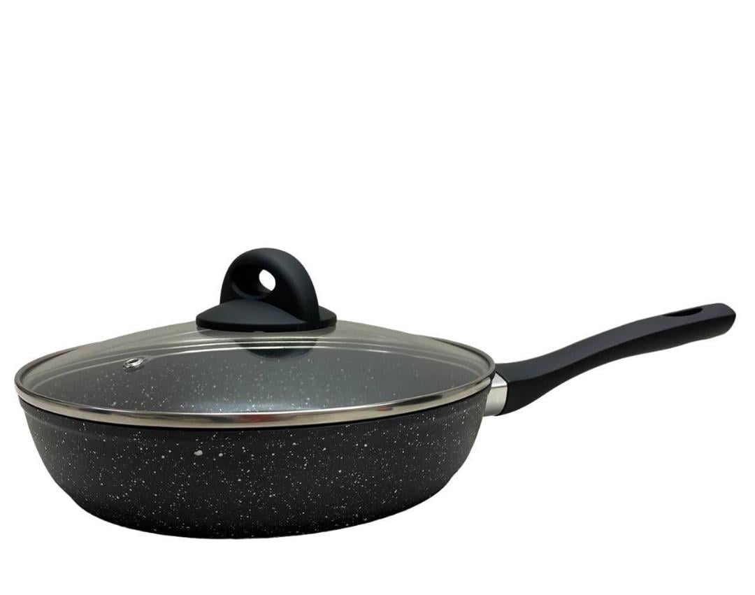 Сковорода Edenberg EB-3430 с крышкой 28 см (21210807)