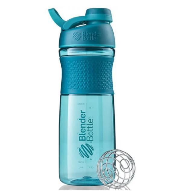 Шейкер спортивный Blender Bottle SportMixer Twist 28 oz/820 мл Teal (Twist 28oz Teal)