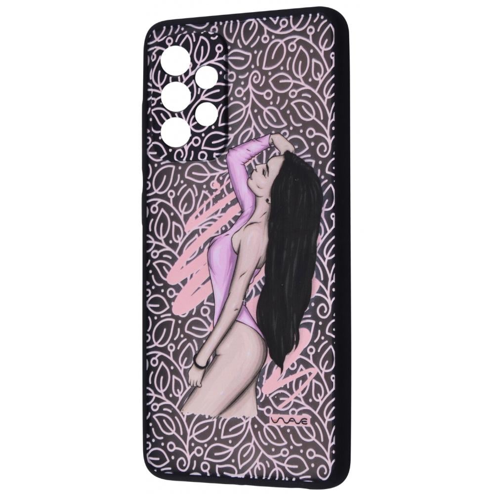Чехол  WAVE Cartoon Case (PC+TPU) Samsung Galaxy A32 (A325F) magic city С рисунком