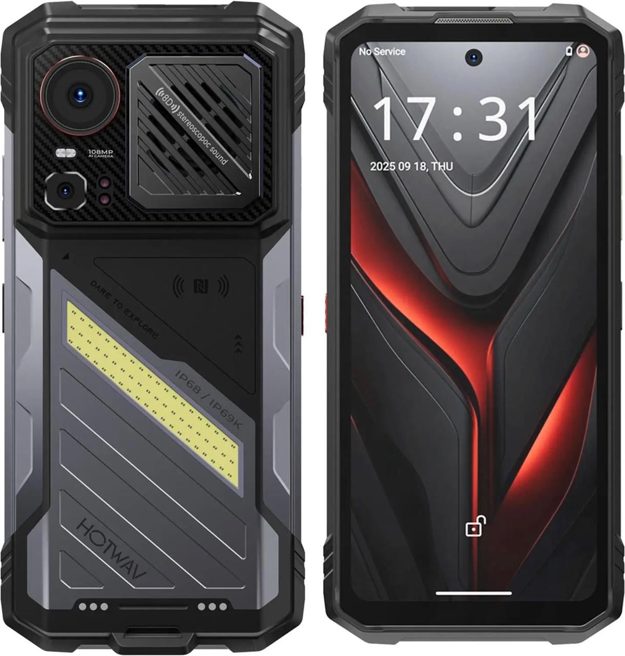 Смартфон Hotwav Hyper 8 Pro 5G 12/512 Гб Global Version Black (2863270631)