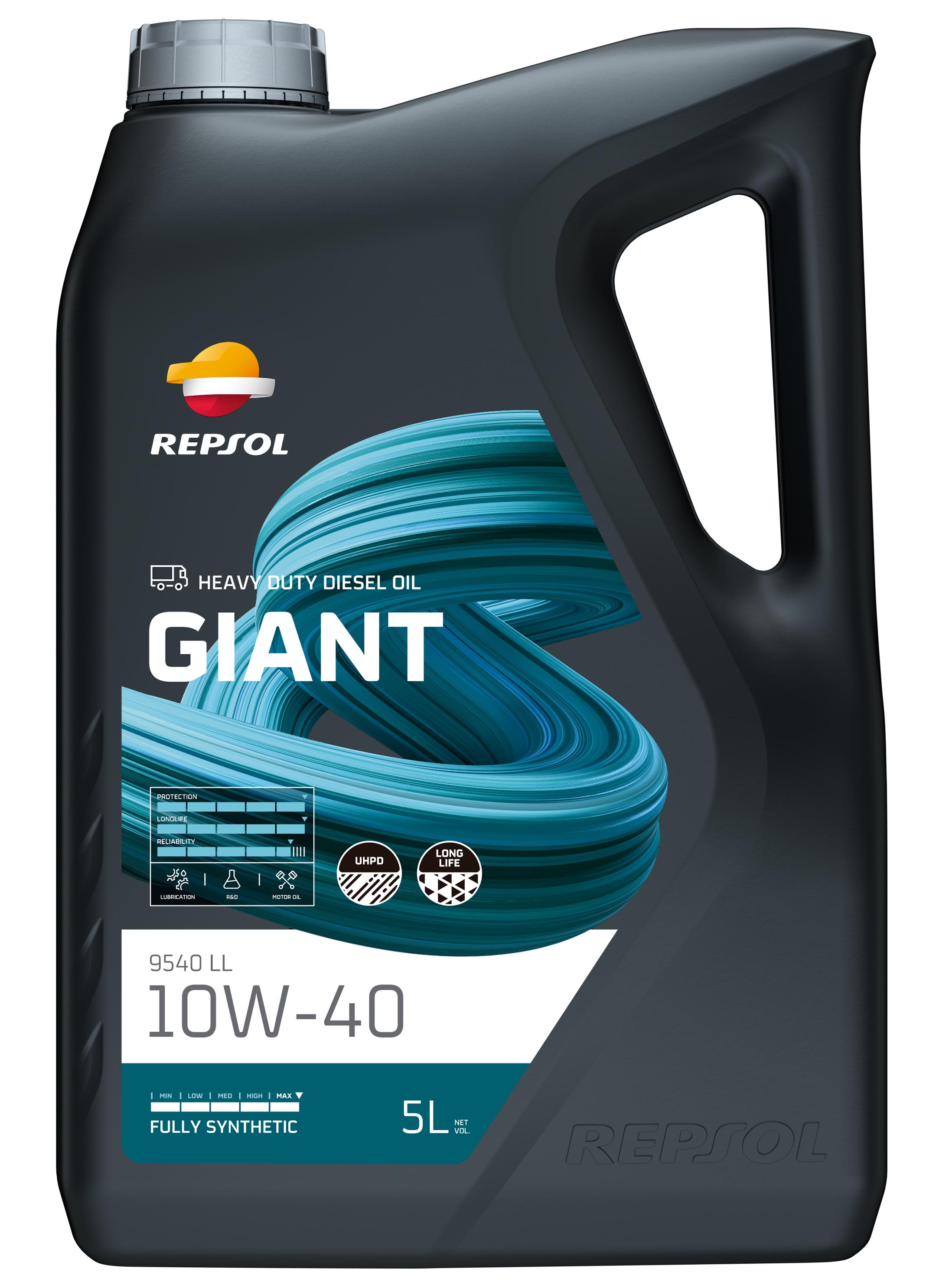 Масло моторное REPSOL GIANT 9540 LL 10W-40 5 л
