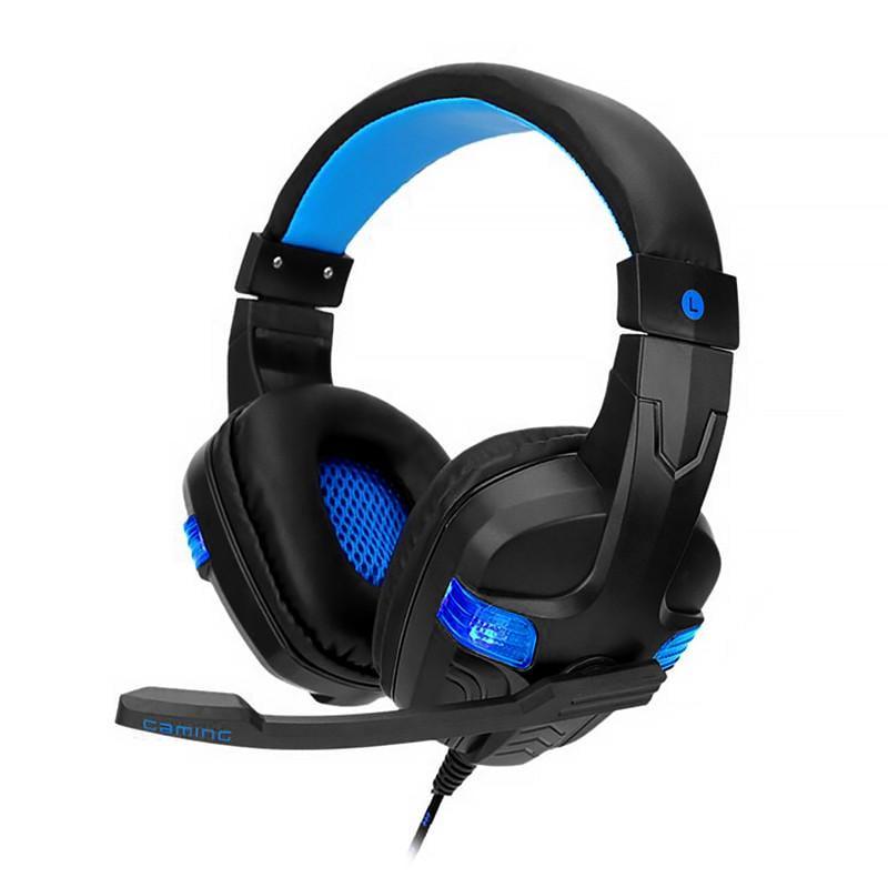 Проводная гарнитура SOYTO SY860MV Black/Blue Проводная гарнитура SOYTO SY860MV Black/Blue