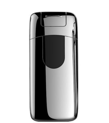 Электроимпульсная зажигалка PRIMO портативная аккумуляторная USB Серебро (SUN0680)
