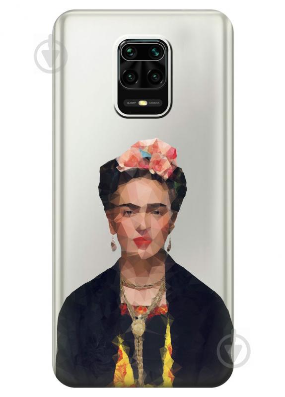 Силиконовый чехол iSwag для Xiaomi Redmi Note 9s Фрида Кало (KS2592)