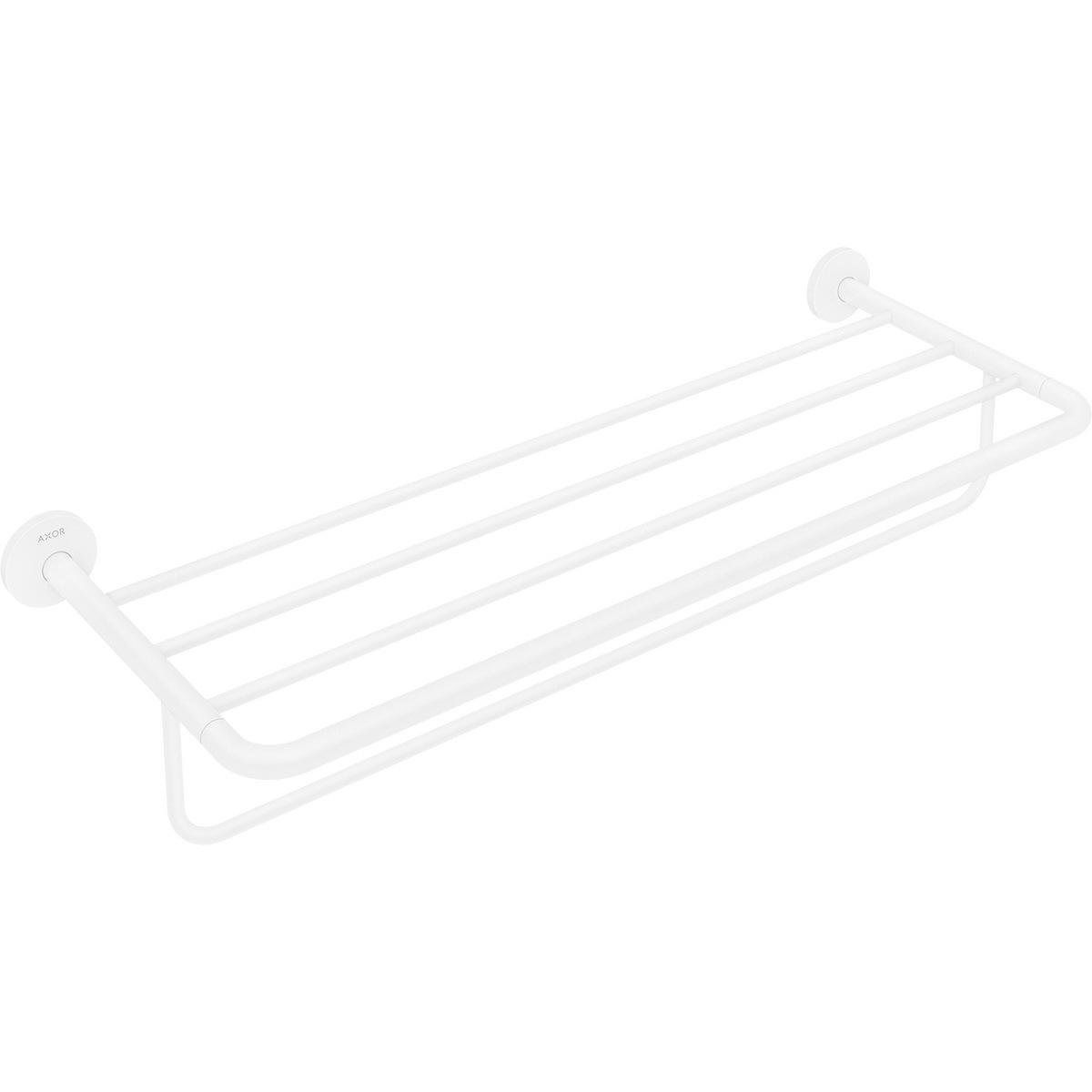 Полотенцедержатель Hansgrohe AXOR Universal 42843700 с полкой Белый (226875)