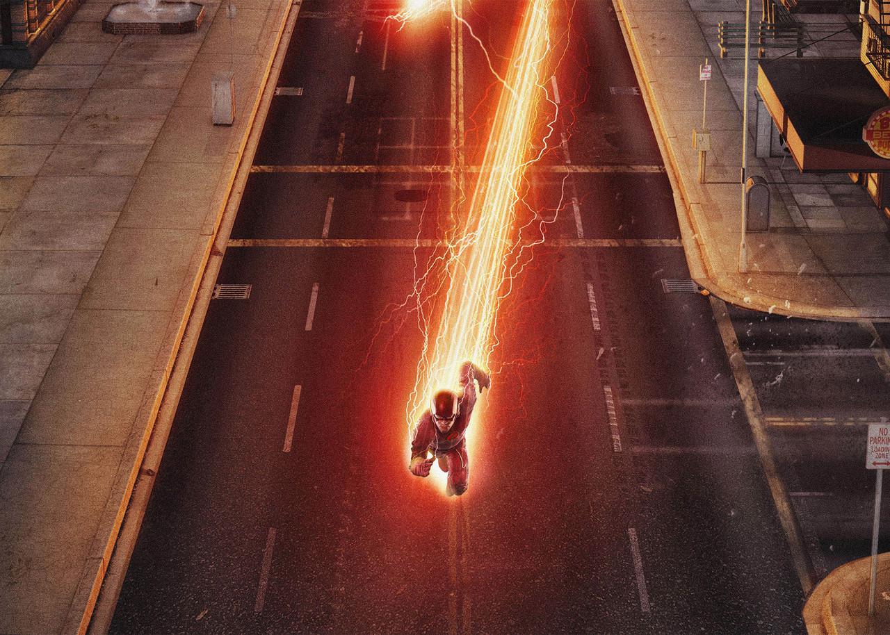 Картина GeekLand The Flash молния (TF 09.014)