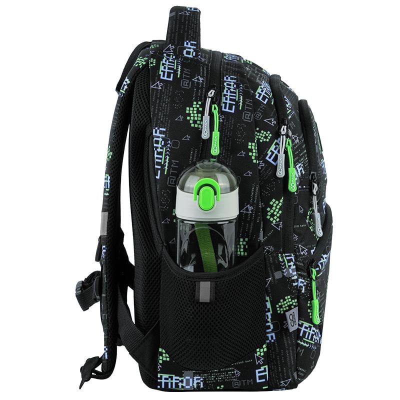 Школьный рюкзак GoPack Education GO25-175M-7 Error с анатомической спинкой (995128) - фото 2 Школьный рюкзак GoPack Education GO25-175M-7 Error с анатомической спинкой (995128) - фото 2