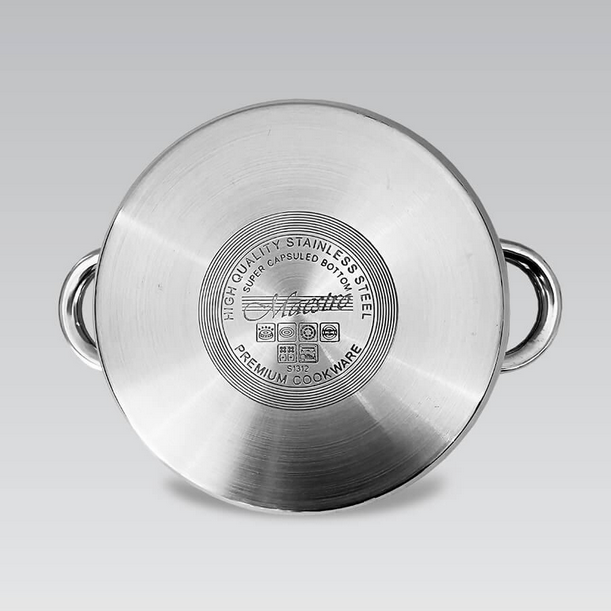 Пароварка трехуровневая Maestro из нержавейки 5 л (MR-2900-24) - фото 3 Пароварка трехуровневая Maestro из нержавейки 5 л (MR-2900-24) - фото 3