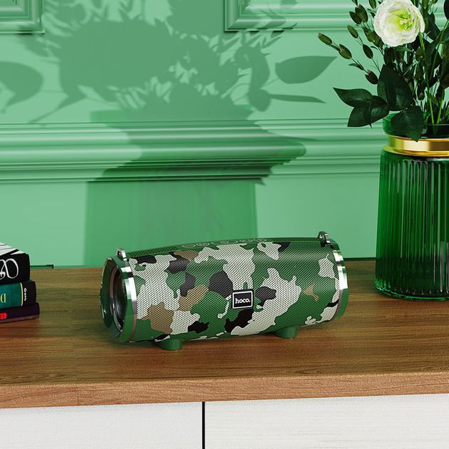 Портативна колонка Bluetooth HOCO BS40 Camouflage Green (26680153) - фото 2 Портативна колонка Bluetooth HOCO BS40 Camouflage Green (26680153) - фото 2