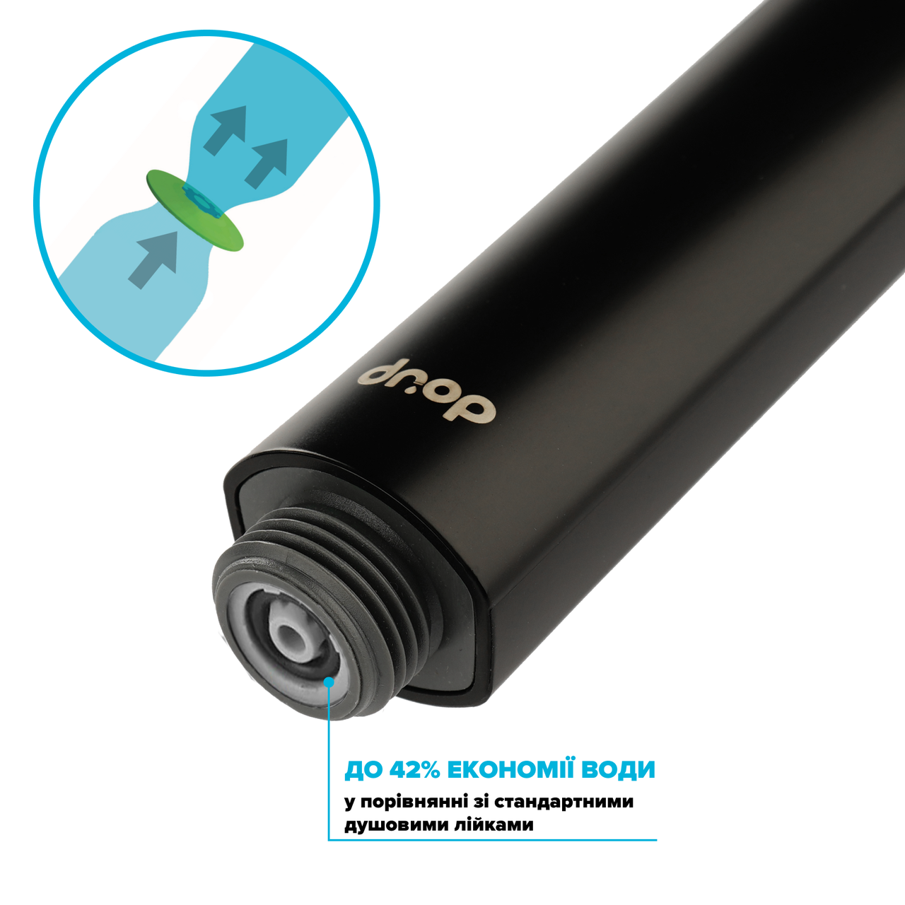 Воронка душевая водосберегающая Drop SPA3F-MULTI120BL X-CROSS со SPA потоками (24237586) - фото 5