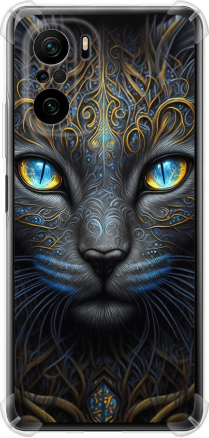 Чехол на Xiaomi Poco F3 Кошка (5548sp-2280-42517)