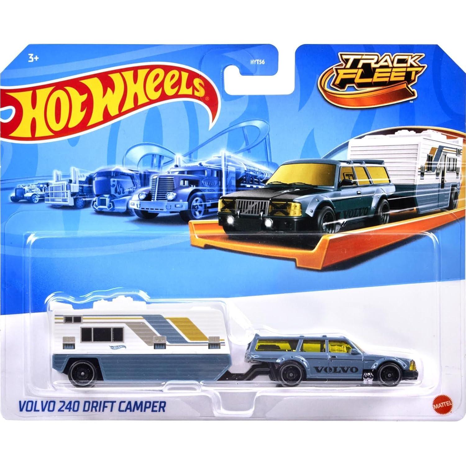 Іграшкова машинка Hot Wheels 1:64 Volvo 240 Drift Camper Вантажівка-трейлер (22059401)