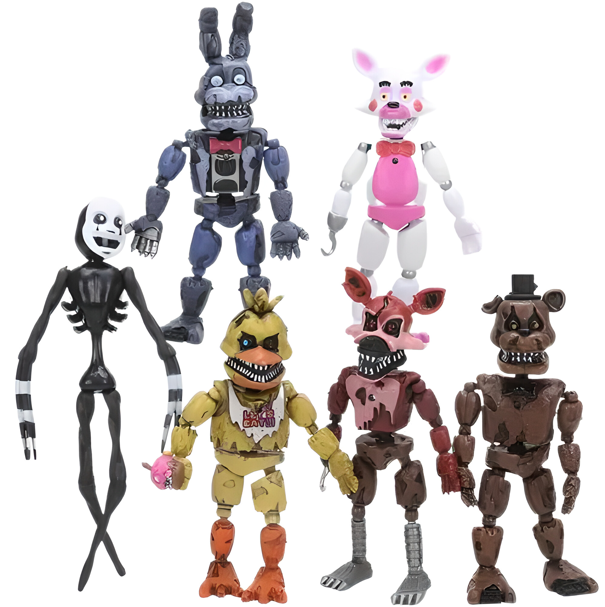 Набір розбірних фігур FNAF П'ять ночей з Фредді 14 см (5NAF61)