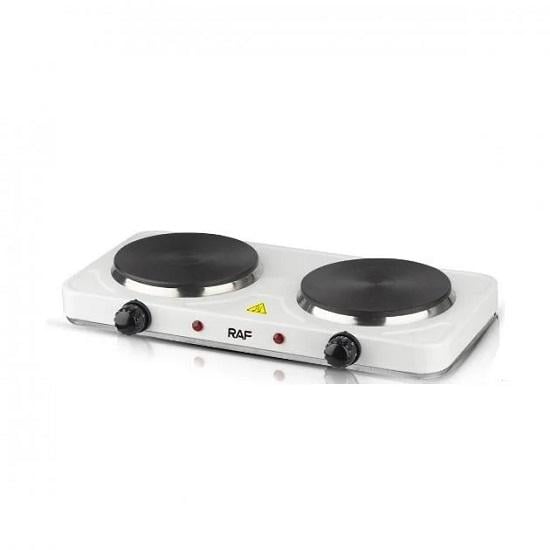 Плитка дисковая RAF 8020A двухконфорочная 2000 Вт (MG-00929)