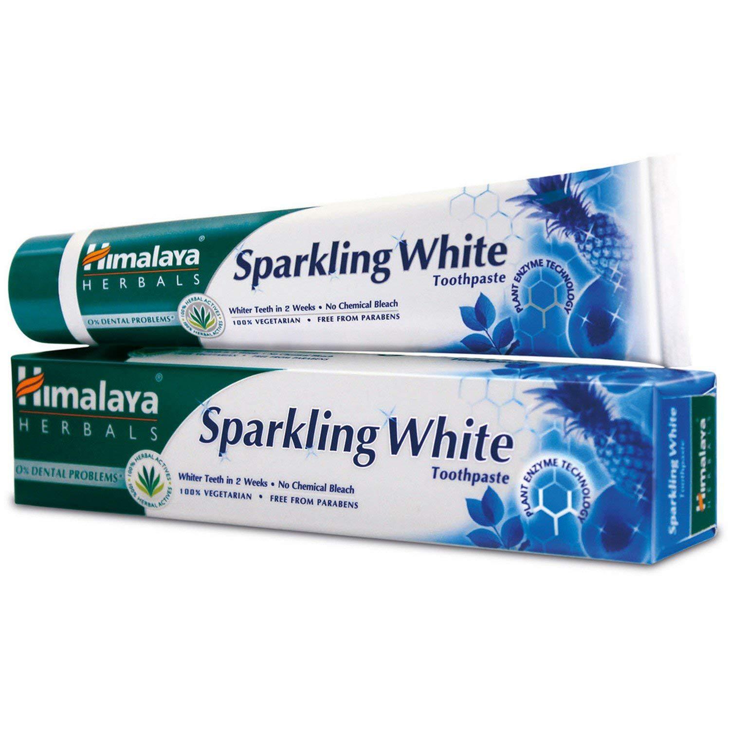 Зубна паста відбілююча Himalaya Herbals Sparkly White 100 мл (28119054)