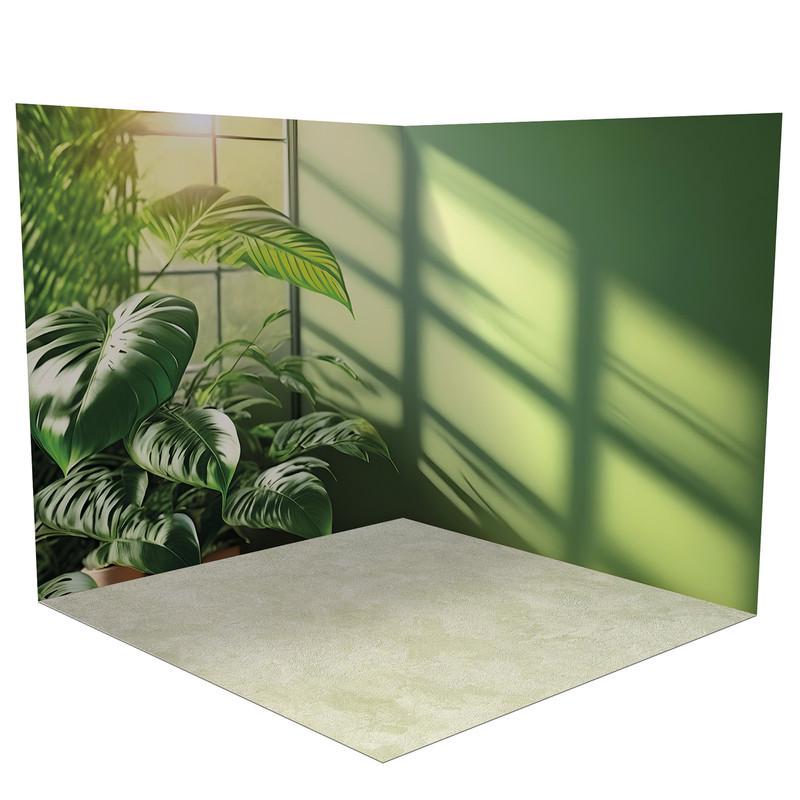 Фотофон вініловий кутовий Frontlit 160х160 см 450 г/м2 №58440