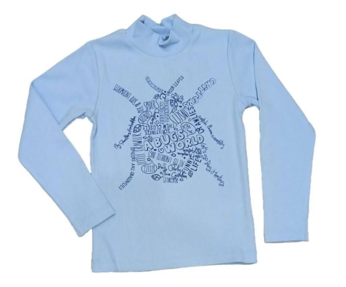 Гольф для хлопчика Bembi ГФ 7 116 см Блакитний