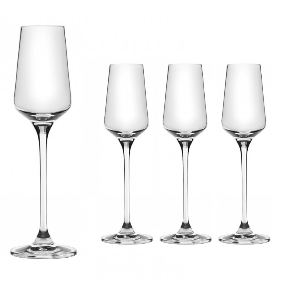 Набор рюмок Lora Клио NGC205 105 мл 4 шт. - фото 2