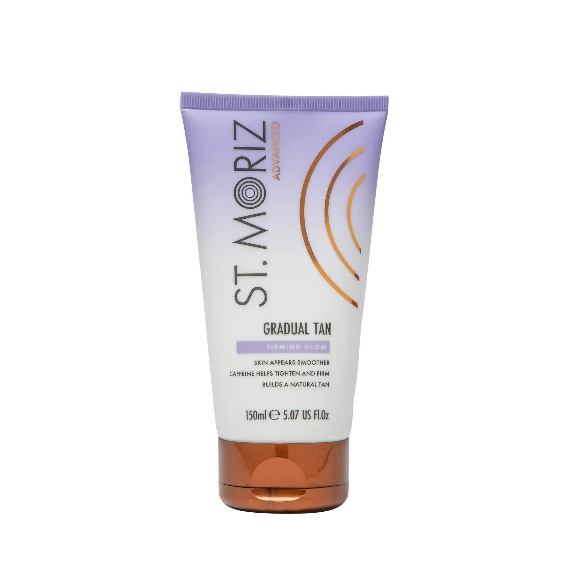 Лосьон для улучшения качества кожи с эффектом автозагара St.Moriz Advanced Firming Gradual Tan Lotion 150 мл