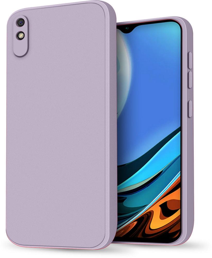 Силиконовый чехол HardCorner Xiaomi Redmi 9A (с микрофиброй) Lilac (34843-3B) - фото 1