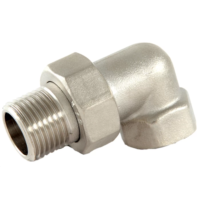 Сгон американка ASCO armatura угловой никель 3/4" Evo 18/72 (RS-Е101.008)