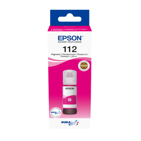 Чернила Epson 112 EcoTank Pigment Magenta (9822854) - фото 2