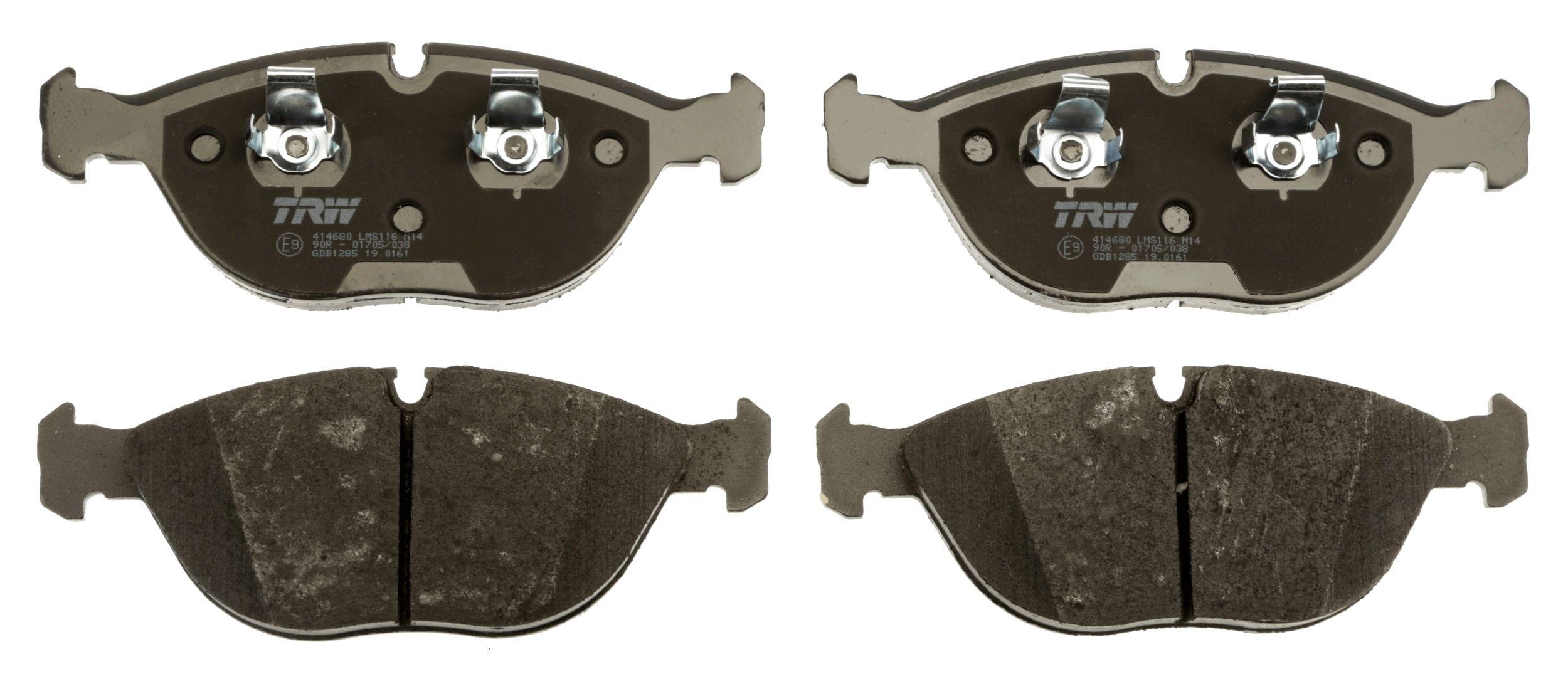 Комплект тормозных накладок дисковый тормоз TRW GDB1285