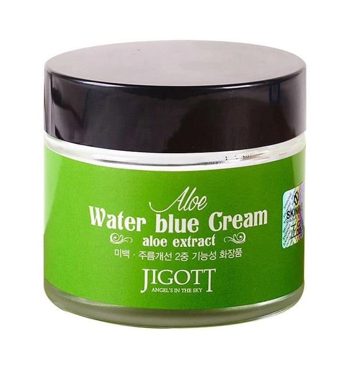 Крем для лица Jigott ALOE Water Blue Cream 70 мл (8809210034094)