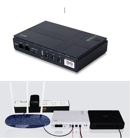 Адаптер живлення Mini UPS резервний портативний (UPS) - фото 6