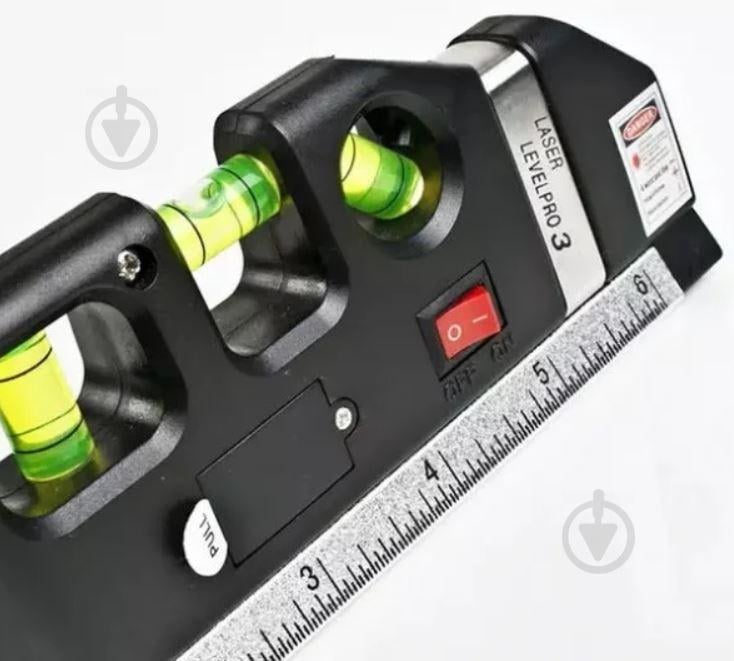 Лазерный уровень со встроенной рулеткой Laser Level Pro 3 7124 - фото 3