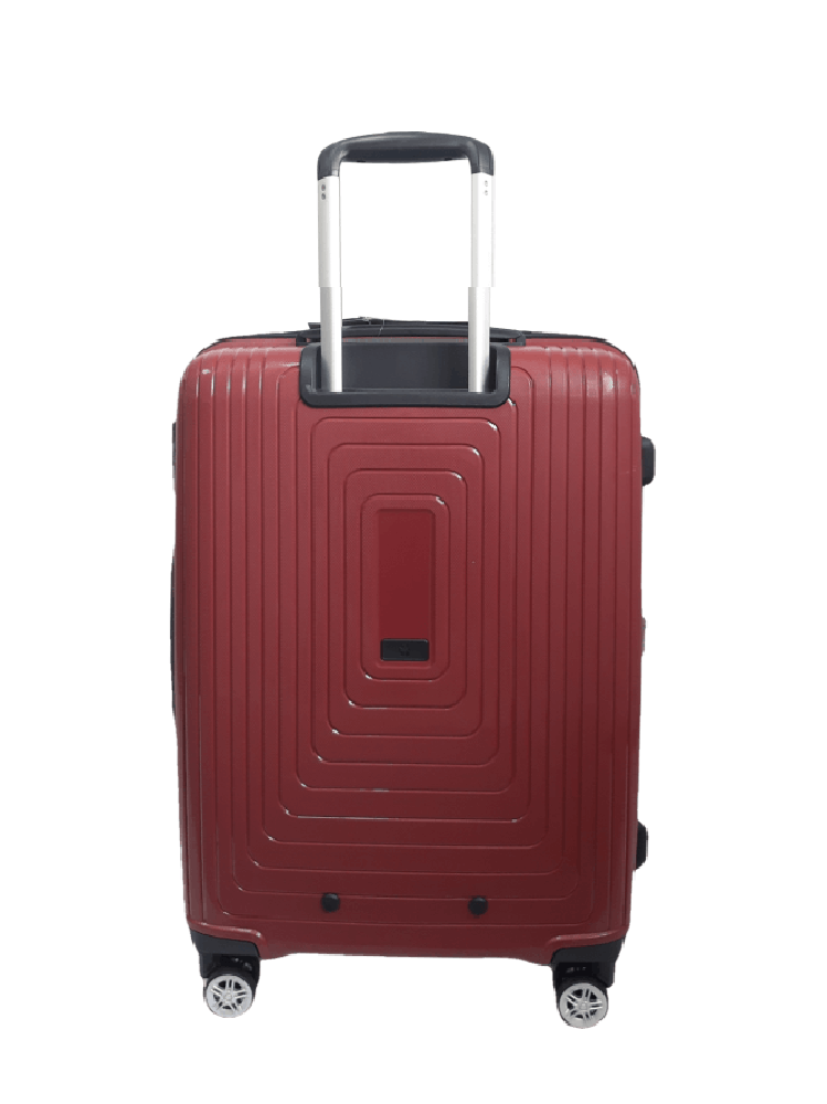 Валіза дорожня Airtex 241 гігант XL поліпропілен 108 л 75x52x32 см Червоний - фото 2