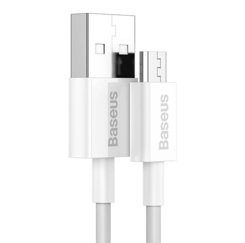 Кабель Baseus Superior Series Fast Charging Micro USB 2A 1 м Белый - фото 2