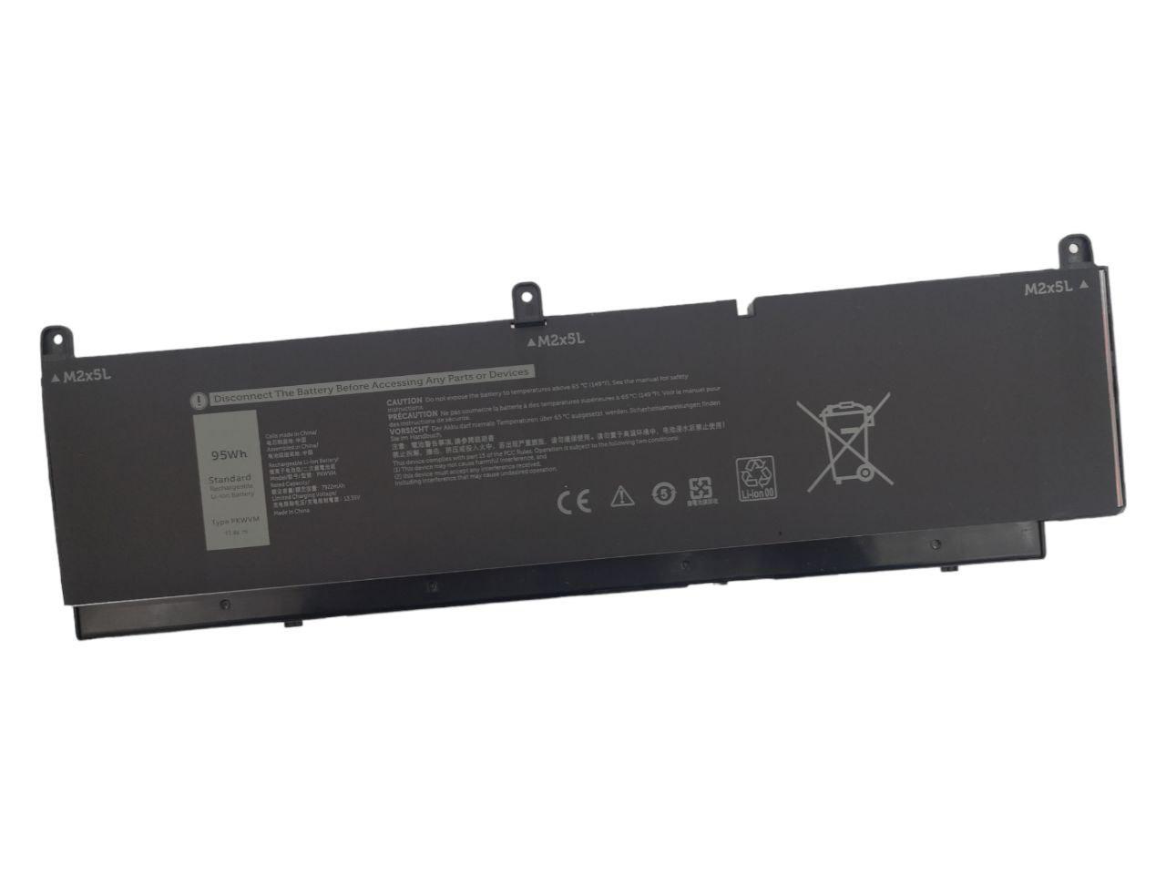 Аккумулятор для Dell Precision G5FJ8/68ND3/CR72X/J0VN/PKWVM 7922 mAh 95Wh