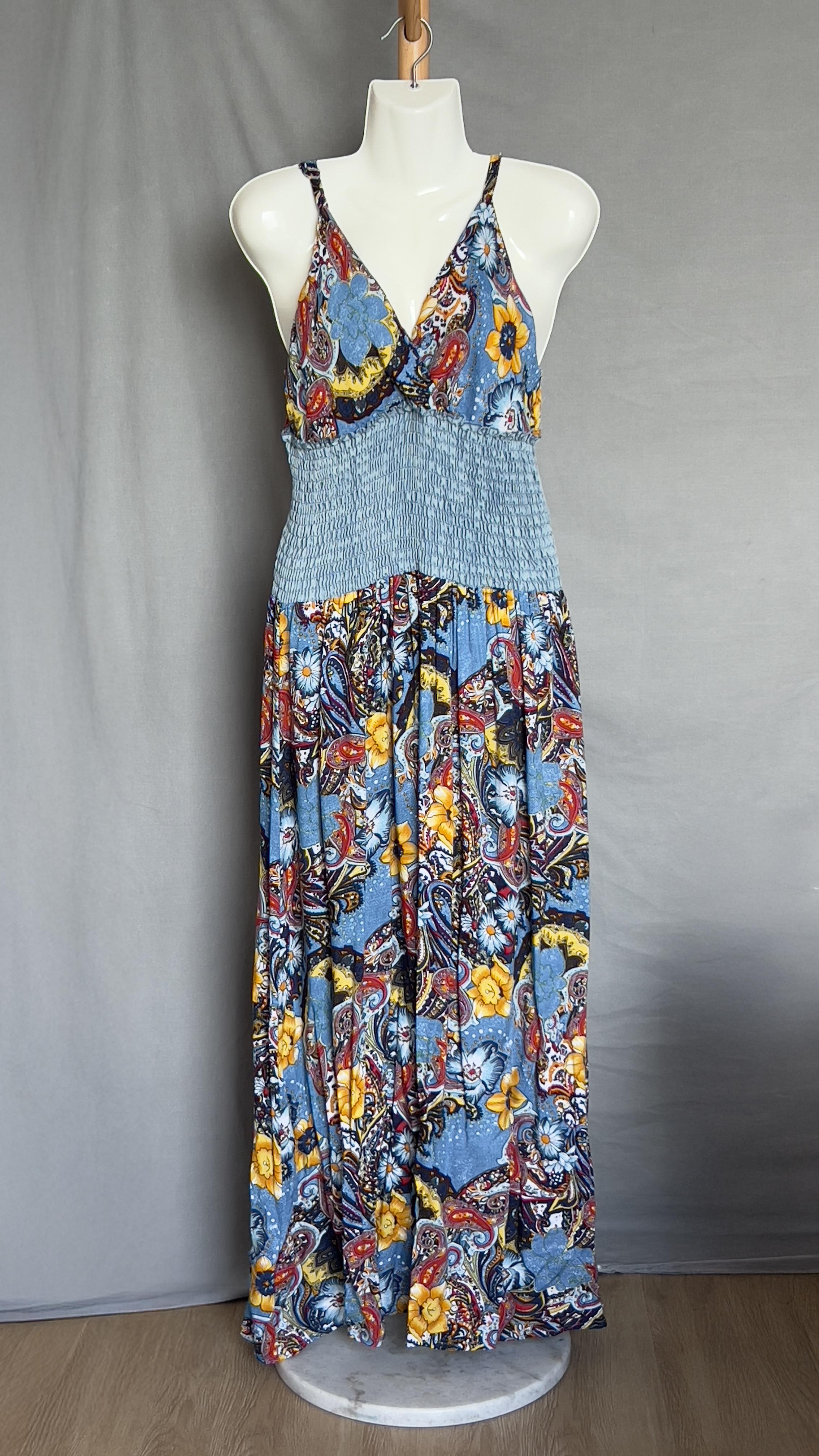 Сарафан Xiao Ji з квітковим принтом S/M (815443638)