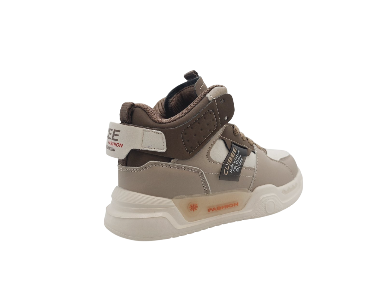 Ботинки демисезонные для мальчиков Clibee EC29696/32 р. 32 Коричневый - фото 3