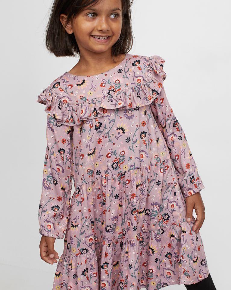 Сукня для дівчинки H&M з довгим рукавом 140 см (0868313003)